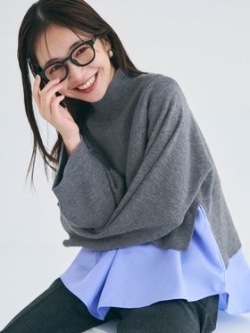 【コカ/COCA】 2点 セットハイネックニット人気、トレンドファッション・服の通販 founy(ファニー) ファッション Fashion レディースファッション WOMEN トップス・カットソー Tops/Tshirt ニット Knit Tops ハイネック High Neck ポケット Pocket |ID:prp329100004250453