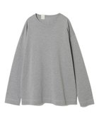 【エヌハリウッド/N.HOOLYWOOD】のCREW NECK LONG SLEEVE 人気、トレンドファッション・服の通販 founy(ファニー) ファッション Fashion レディースファッション WOMEN トップス・カットソー Tops/Tshirt アンダー Under ショルダー Shoulder スペシャル Special スリット Slit テクスチャー Texture ドロップ Drop 人気 Popularity フォルム Form プリント Print ボックス Box リラックス Relax thumbnail T.GRAY|ID: prp329100004250470 ipo3291000000029499362