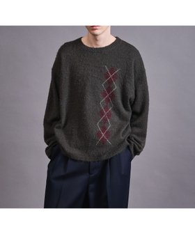 【ビューティ&ユース ユナイテッドアローズ/BEAUTY&YOUTH / UNITED ARROWS / MEN】のモヘヤ ミックス アーガイル ニット 人気、トレンドファッション・服の通販 founy(ファニー) ファッション Fashion メンズファッション MEN おすすめ Recommend ビンテージ Vintage ミックス Mix モヘヤ Mohair |ID:prp329100004250490