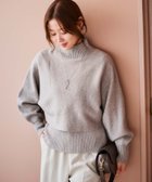 【ルクールブラン/le.coeur blanc】の《手洗い可能》3WAYレイヤードニット 人気、トレンドファッション・服の通販 founy(ファニー) ファッション Fashion レディースファッション WOMEN トップス・カットソー Tops/Tshirt ニット Knit Tops おすすめ Recommend インナー Inner ウェーブ Wave カットソー Cut And Sew キャミソール Camisole サロペ Salope ショート Short ストレート Straight タートル Turtle デニム Denim ハイネック High Neck ボトム Bottom リブニット Rib Knit ワイド Wide thumbnail グレージュ|ID: prp329100004250505 ipo3291000000029499589