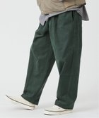 【ジャーナルスタンダード レリューム/JOURNAL STANDARD relume / MEN】のSPORTCLAD / スポーツクラッド 別注 コーデュロイ 1タックワークパンツ グリーン B|ID: prp329100004250510 ipo3291000000029499614