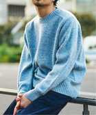 【フォーワンセブン バイ エディフィス/417 by EDIFICE / MEN】のShaggy Dog クルーネックニット 人気、トレンドファッション・服の通販 founy(ファニー) ファッション Fashion メンズファッション MEN おすすめ Recommend インナー Inner ハイネック High Neck フェザー Feather ベスト Vest 人気 Popularity 犬 Dog thumbnail ブルー A|ID: prp329100004250516 ipo3291000000029499665