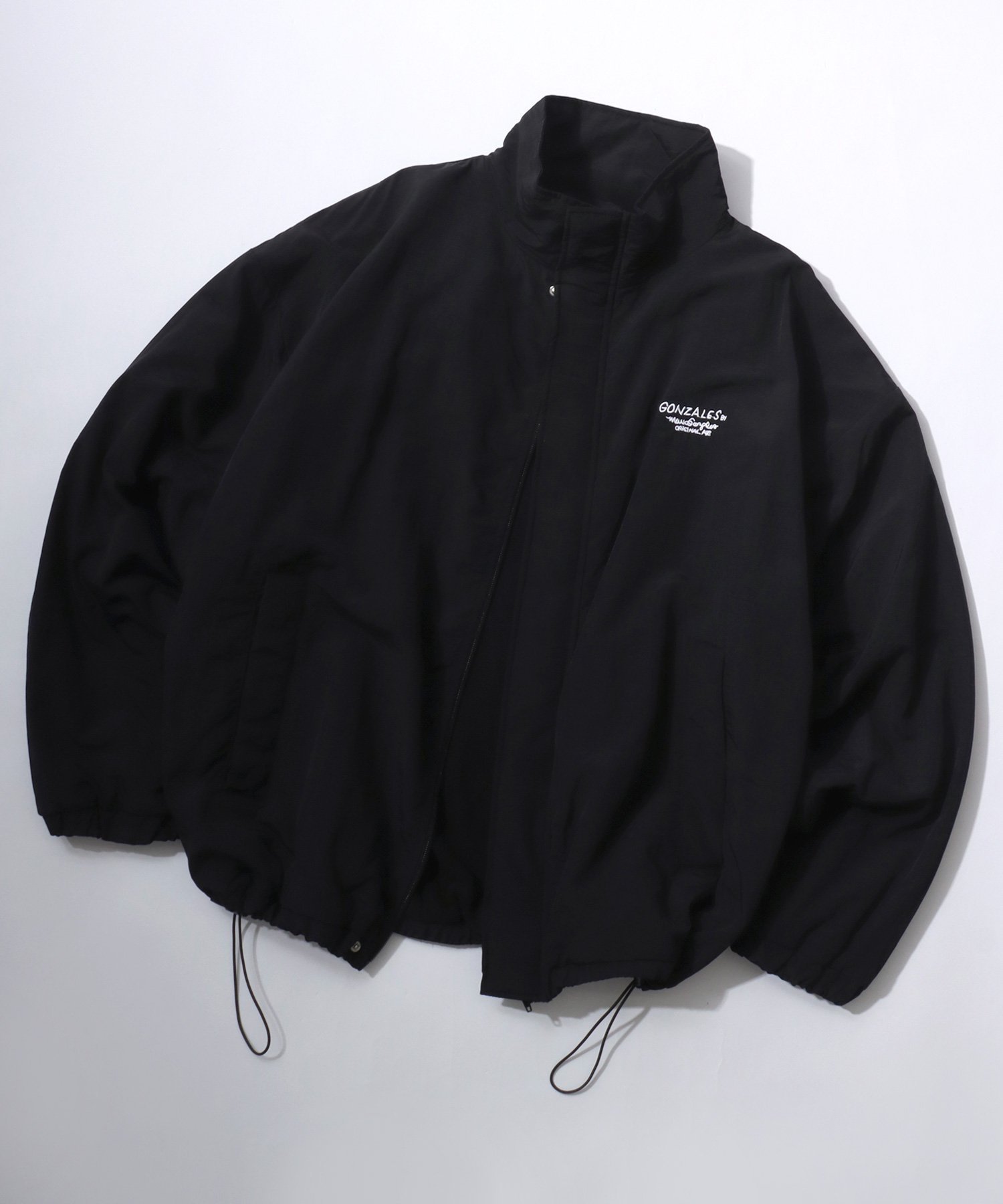 【ラザル/LAZAR / MEN】のMark Gonzales/別注 リバーシブル 裏フリース ナイロンジャケット インテリア・キッズ・メンズ・レディースファッション・服の通販 founy(ファニー) 　ファッション　Fashion　メンズファッション　MEN　カーゴパンツ　Cargo Pants　カーディガン　Cardigan　キャップ　Cap　キャラクター　Character　キルティング　Quilting　ジャケット　Jacket　ジャージ　Jersey　ストライプ　Stripe　スニーカー　Sneakers　スポーツ　Sports　スラックス　Slacks　セットアップ　Set Up　センター　Center　セーター　Sweater　ダウン　Down　デニム　Denim　トレンド　Trend　ドローコード　Draw Cord　定番　Standard　人気　Popularity　パーカー　Hoodie　ビッグ　Big　フレア　Flare　フロント　Front　ブルゾン　Blouson　ベスト　Vest　ベーシック　Basic　別注　Special Order　ブラック|ID: prp329100004250522 ipo3291000000029499715