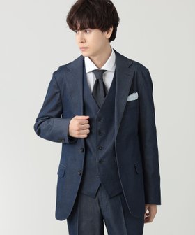 【ビームス ハート/BEAMS HEART / MEN】のストレッチ デニム 2ボタン ジャケット 24AW(セットアップ対応) 人気、トレンドファッション・服の通販 founy(ファニー) ファッション Fashion メンズファッション MEN セットアップ Setup/Men 2024年 2024 2024-2025秋冬・A/W Aw/Autumn/Winter/Fw/Fall/2024-2025 おすすめ Recommend ジャケット Jacket ストレッチ Stretch スラックス Slacks セットアップ Set Up デニム Denim ベーシック Basic エレガント 上品 Elegant |ID:prp329100004250577