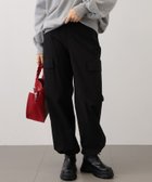 【サルーン/SALOON】のストレッチカーゴパンツ【手洗い可】 人気、トレンドファッション・服の通販 founy(ファニー) ファッション Fashion レディースファッション WOMEN パンツ Pants おすすめ Recommend カーゴパンツ Cargo Pants ストレッチ Stretch ドローコード Draw Cord フォルム Form thumbnail ブラック19|ID: prp329100004250585 ipo3291000000029500035