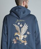 【ショット/Schott / MEN】のEMB. CHERRY BLOSSOM JAPAN EAGLE HOODED SWEAT/チェリーブロッサム ジャパンイーグル パーカー 人気、トレンドファッション・服の通販 founy(ファニー) ファッション Fashion メンズファッション MEN グラフィック Graphic ジャケット Jacket スタッズ Studs 定番 Standard ニューヨーク New York パーカー Hoodie フロント Front ライダース Riders ライダースジャケット Riders Jacket ローズ Rose thumbnail ネイビー|ID: prp329100004250607 ipo3291000000029500145