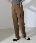 【デミルクス ビームス/Demi-Luxe BEAMS】のドライツイル テーパードパンツ. 人気、トレンドファッション・服の通販 founy(ファニー) ファッション Fashion レディースファッション WOMEN パンツ Pants カットソー Cut And Sew シンプル Simple セットアップ Set Up ノースリーブ No Sleeve 冬 Winter おすすめ Recommend 夏 Summer thumbnail BROWN|ID: prp329100004250614 ipo3291000000029500208