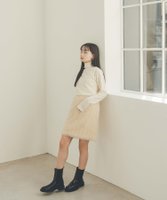 【エヌ ナチュラルビューティーベーシック/N.Natural Beauty basic】のモケモケフェザーミニスカート 人気、トレンドファッション・服の通販 founy(ファニー) ファッション Fashion レディースファッション WOMEN スカート Skirt ミニスカート Mini Skirts A/W・秋冬 Aw・Autumn/Winter・Fw・Fall-Winter シンプル Simple スウェット Sweat トレンド Trend フェザー Feather ミニスカート Mini Skirt |ID:prp329100004250629