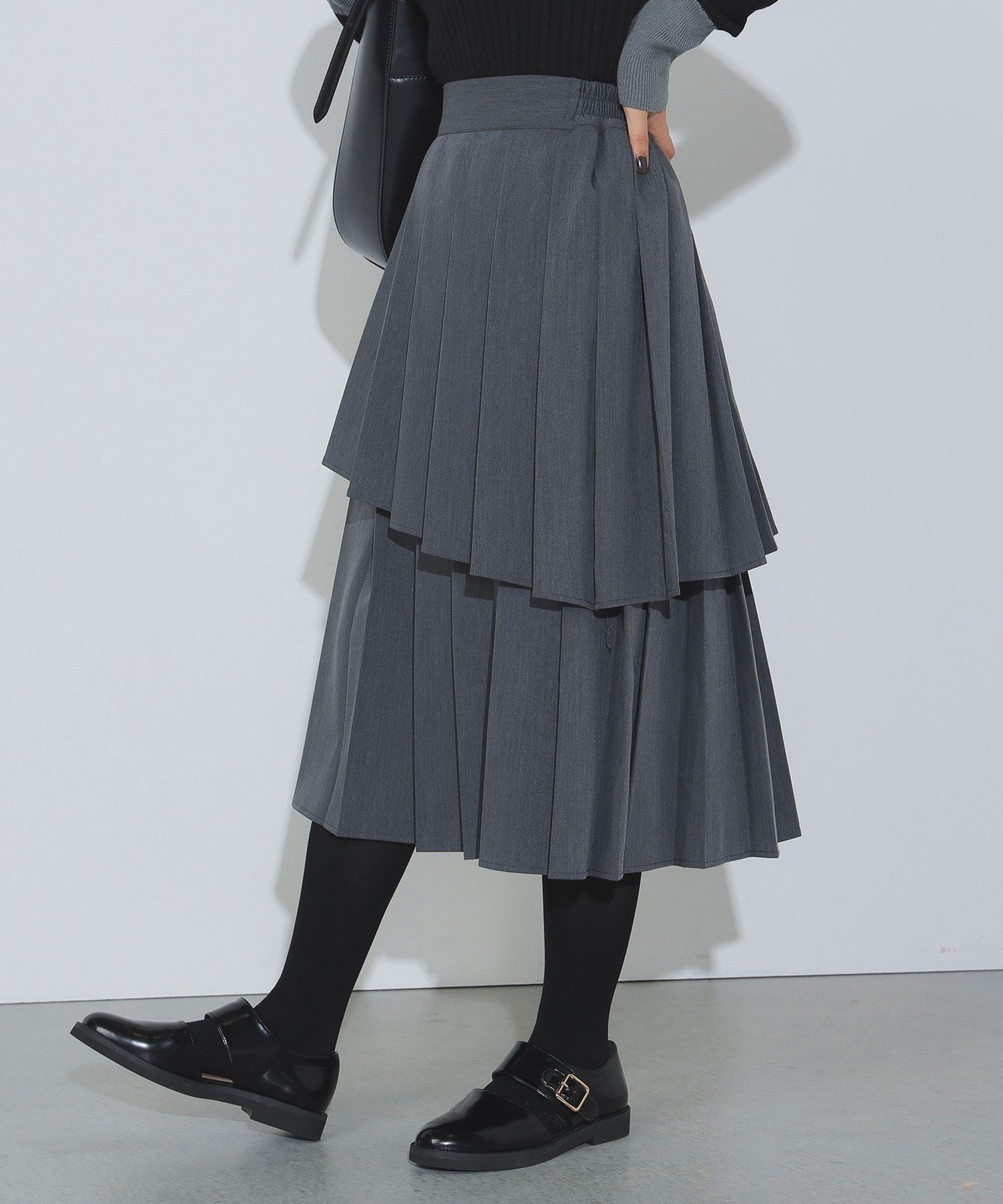 【ビームス ハート/BEAMS HEART】のティアード プリーツ アシンメトリー スカート 人気、トレンドファッション・服の通販 founy(ファニー) 　ファッション　Fashion　レディースファッション　WOMEN　スカート　Skirt　おすすめ　Recommend　アシンメトリー　Asymmetry　シンプル　Simple　ティアード　Tiered　プリーツ　Pleats　人気　Popularity　 other-1|ID: prp329100004250650 ipo3291000000029500627