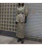 【ルシェル ブルー/LE CIEL BLEU】のリンクルウォッシュサテンスカート / Wrinkled Washed Satin Skirt 人気、トレンドファッション・服の通販 founy(ファニー) ファッション Fashion レディースファッション WOMEN スカート Skirt サテン Satin シンプル Simple スリット Slit セットアップ Set Up ロング Long ワッシャー Washer thumbnail カーキ|ID: prp329100004250653 ipo3291000000029500637