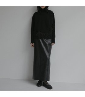 【ルシェル ブルー/LE CIEL BLEU】 ビンテージレザースカート / Vintage Leather Skirt人気、トレンドファッション・服の通販 founy(ファニー) ファッション Fashion レディースファッション WOMEN アウター Coat Outerwear シンプル Simple スラックス Slacks タイトスカート Tight Skirt パターン Pattern フィット Fit ポケット Pocket |ID:prp329100004250654