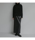 【ルシェル ブルー/LE CIEL BLEU】のビンテージレザースカート / Vintage Leather Skirt 人気、トレンドファッション・服の通販 founy(ファニー) ファッション Fashion レディースファッション WOMEN アウター Coat Outerwear シンプル Simple スラックス Slacks タイトスカート Tight Skirt パターン Pattern フィット Fit ポケット Pocket thumbnail ブラック|ID: prp329100004250654 ipo3291000000029500640