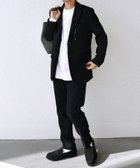 【シップス/SHIPS / MEN】のSHIPS any 洗濯機可能 / UVカット ウールライク ストレッチ セットアップ スーツ 24FW ブラック|ID: prp329100004251118 ipo3291000000029504321