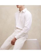 【バナナリパブリック ファクトリーストア/BANANA REPUBLIC FACTORY STORE / MEN】のBANANA REPUBLIC FACTORY STORE リネンコットンシャツ KHA-KEE_STRIPE|ID: prp329100004251124 ipo3291000000029504357