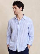 【バナナリパブリック ファクトリーストア/BANANA REPUBLIC FACTORY STORE / MEN】のBANANA REPUBLIC FACTORY STORE リネンコットンシャツ LIGHT_BLUE_STRIPE|ID: prp329100004251124 ipo3291000000029504362