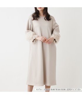 【レリアンプラスハウス/Leilian PLUS HOUSE】のワンピ-ス 人気、トレンドファッション・服の通販 founy(ファニー) ファッション Fashion レディースファッション WOMEN ワンピース Dress シンプル Simple テクスチャー Texture リラックス Relax エレガント 上品 Elegant |ID:prp329100004251164