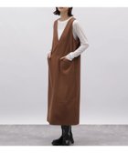 【ラコレ/LAKOLE】のVネックサックドレス 人気、トレンドファッション・服の通販 founy(ファニー) ファッション Fashion レディースファッション WOMEN トップス・カットソー Tops/Tshirt Vネック V-Neck ワンピース Dress ドレス Party Dresses おすすめ Recommend スリット Slit thumbnail ブラウン50|ID: prp329100004251215 ipo3291000000029505003