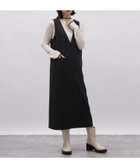 【ラコレ/LAKOLE】のVネックサックドレス 人気、トレンドファッション・服の通販 founy(ファニー) ファッション Fashion レディースファッション WOMEN トップス・カットソー Tops/Tshirt Vネック V-Neck ワンピース Dress ドレス Party Dresses おすすめ Recommend スリット Slit thumbnail ブラック19|ID: prp329100004251215 ipo3291000000029505004