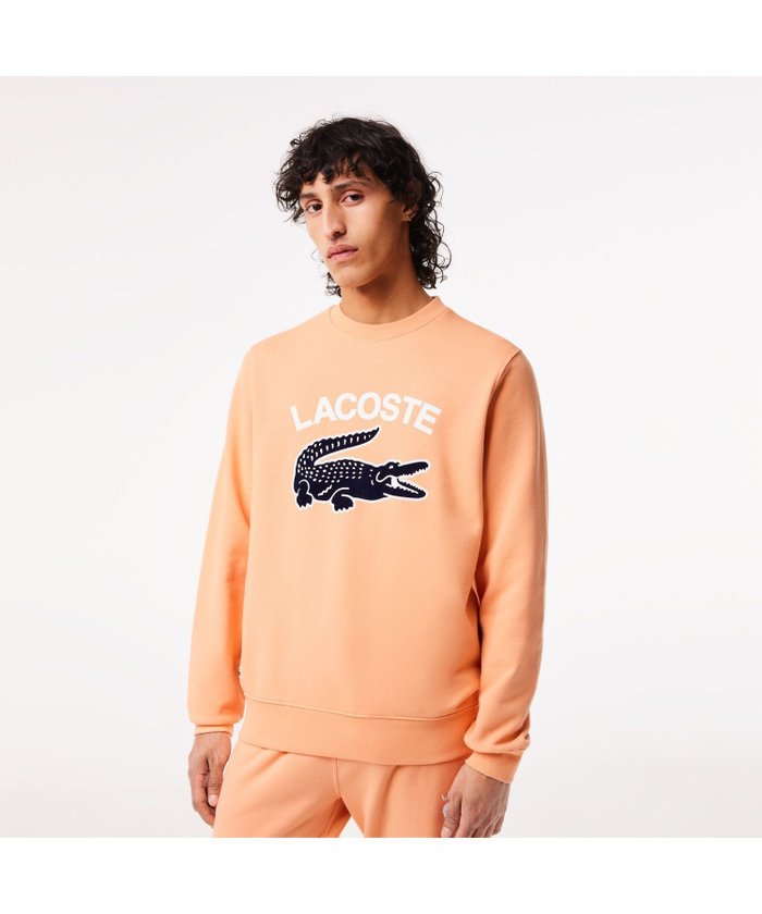 【ラコステ/LACOSTE / MEN】のビッグクロックカレッジロゴクルーネックスウェット インテリア・キッズ・メンズ・レディースファッション・服の通販 founy(ファニー) https://founy.com/ ファッション Fashion メンズファッション MEN グラフィック Graphic ビッグ Big ベーシック Basic 人気 Popularity |ID: prp329100004251220 ipo3291000000029505033