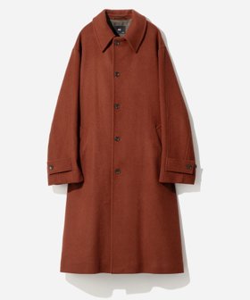 【ハレ/HARE / MEN】のウールステンカラーコート 人気、トレンドファッション・服の通販 founy(ファニー) ファッション Fashion メンズファッション MEN スタンド Stand 無地 Plain Color |ID:prp329100004251222