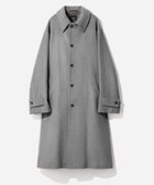 【ハレ/HARE / MEN】のウールステンカラーコート 人気、トレンドファッション・服の通販 founy(ファニー) ファッション Fashion メンズファッション MEN スタンド Stand 無地 Plain Color thumbnail グレー13|ID: prp329100004251222 ipo3291000000029505049