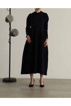 【ジルスチュアート/JILL STUART】のポリエステルニットロングワンピース 人気、トレンドファッション・服の通販 founy(ファニー) ファッション Fashion レディースファッション WOMEN ワンピース Dress オケージョン Occasion ジャケット Jacket ツイード Tweed thumbnail ネイビー|ID: prp329100004251259 ipo3291000000029505280