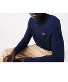 【ラコステ/LACOSTE / MEN】の長袖 リブ カラ-ポロシャツ L1313 (杢・長袖) 人気、トレンドファッション・服の通販 founy(ファニー) ファッション Fashion メンズファッション MEN ギフト プレゼント Gift Present ポロシャツ Polo Shirt 定番 Standard 長袖 Long Sleeve thumbnail インディゴブルー|ID: prp329100004251323 ipo3291000000029505909