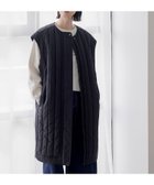 【ラコレ/LAKOLE】のバーディカルキルトジレ 人気、トレンドファッション・服の通販 founy(ファニー) ファッション Fashion レディースファッション WOMEN アウター Coat Outerwear トップス・カットソー Tops/Tshirt ベスト/ジレ Gilets/Vests おすすめ Recommend サロペット Overalls スリット Slit thumbnail ブラック19|ID: prp329100004251487 ipo3291000000029576144