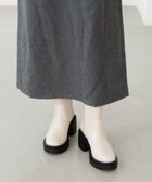 【ラコレ/LAKOLE】のヒールタンクソールブーツ 人気、トレンドファッション・服の通販 founy(ファニー) ファッション Fashion レディースファッション WOMEN シンプル Simple 厚底 Platforms thumbnail アイボリー52|ID: prp329100004251583 ipo3291000000029507847