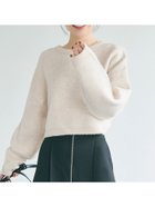 【コカ/COCA】のモヘヤライクショート丈ニット 人気、トレンドファッション・服の通販 founy(ファニー) ファッション Fashion レディースファッション WOMEN トップス・カットソー Tops/Tshirt ニット Knit Tops thumbnail Ivory|ID: prp329100004251597 ipo3291000000029508007