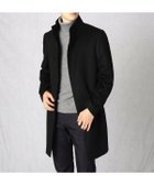 【コムサ メン/COMME CA / MEN】の【COMME CA MEN】カシミヤ*ウールビーバー仕上げ イタリアンカラーコート ブラック|ID: prp329100004251623 ipo3291000000029508290