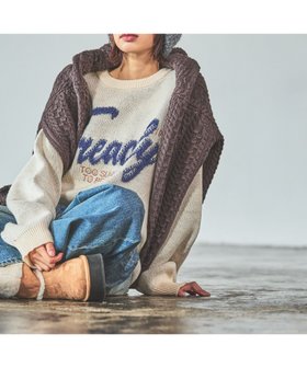 【ページボーイ/PAGEBOY】の【一部カラーWEB先行 】 ループロゴジャガードニット 人気、トレンドファッション・服の通販 founy(ファニー) ファッション Fashion レディースファッション WOMEN トップス・カットソー Tops/Tshirt ニット Knit Tops おすすめ Recommend アクリル Acrylic インナー Inner タートル Turtle フェミニン Feminine フレア Flare |ID:prp329100004251727