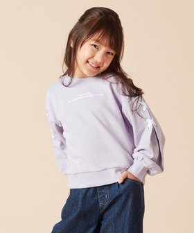 【アー ヴェー ヴェー/a.v.v / KIDS】の100-130 レースアップデザインロゴトレーナー 人気、トレンドファッション・服の通販 founy(ファニー) ファッション Fashion キッズファッション KIDS インナー Inner 秋 Autumn/Fall シンプル Simple スウェット Sweat ストレッチ Stretch スリーブ Sleeve トレンド Trend トレーナー Trainer フェミニン Feminine ベーシック Basic ボトム Bottom ラベンダー Lavender レース Race 再入荷 Restock/Back In Stock/Re Arrival おすすめ Recommend エレガント 上品 Elegant |ID:prp329100004251735