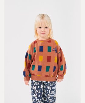 【こども ビームス/コドモ ビームス / KIDS】のBOBO CHOSES / キッズ ラウンドネック スウェット (2~9才) 24AW 人気、トレンドファッション・服の通販 founy(ファニー) ファッション Fashion キッズファッション KIDS 2024年 2024 2024-2025秋冬・A/W Aw/Autumn/Winter/Fw/Fall/2024-2025 イラスト Illustration カラフル Colorful キャラクター Character コレクション Collection スウェット Sweat スクエア Square ラウンド Round |ID:prp329100004251742