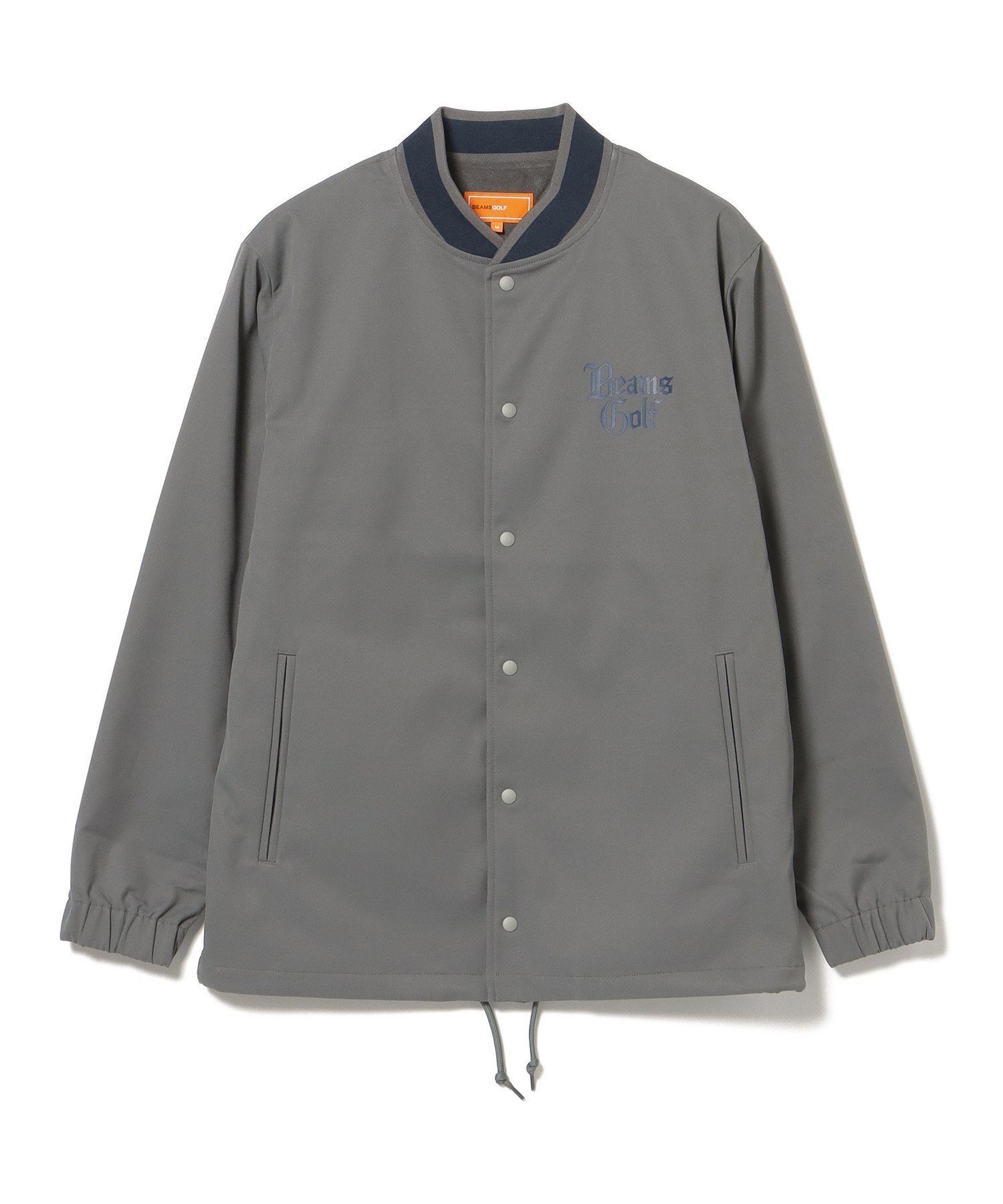 【その他のブランド/Other】のORANGE LABEL / ラインリブ コーチジャケット インテリア・キッズ・メンズ・レディースファッション・服の通販 founy(ファニー) 　ファッション　Fashion　メンズファッション　MEN　アウトドア　Outdoor　ゴルフ　Golf　ミックス　Mix　定番　Standard　GREY|ID: prp329100004251799 ipo3291000000029510242