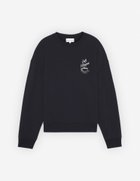 【メゾン キツネ/MAISON KITSUNE】のCAFE KITSUNE/CAFE KITSUNE COFFEE CUP RELAXED SWEATSHIRT 人気、トレンドファッション・服の通販 founy(ファニー) ファッション Fashion レディースファッション WOMEN トップス・カットソー Tops/Tshirt シャツ/ブラウス Shirts/Blouses パーカ Sweats ロング / Tシャツ T-Shirts スウェット Sweat スウェット Sweat フィット Fit プリント Print リラックス Relax 無地 Plain Color 長袖 Long Sleeve thumbnail BLACK|ID: prp329100004251816 ipo3291000000029510343