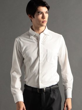 【ニコル/NICOLE / MEN】のジャカードプリント ドレスシャツ 人気、トレンドファッション・服の通販 founy(ファニー) ファッション Fashion メンズファッション MEN カフス Cuffs ジャカード Jacquard ジャージ Jersey ドレス Dress バランス Balance プリント Print ポケット Pocket レギュラー Regular エレガント 上品 Elegant 軽量 Lightweight |ID:prp329100004251852