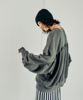 【レプシィム ローリーズファーム/LEPSIM LOWRYS FARM】のギャザーワイドチュニック 人気、トレンドファッション・服の通販 founy(ファニー) ファッション Fashion レディースファッション WOMEN トップス・カットソー Tops/Tshirt おすすめ Recommend ギャザー Gather ショルダー Shoulder スウェット Sweat ドロップ Drop プリーツ Pleats ボトム Bottom |ID:prp329100004251880