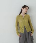 【ナチュラル ビューティー ベーシック/NATURAL BEAUTY BASIC】のシアーラメジップカーディガン 人気、トレンドファッション・服の通販 founy(ファニー) ファッション Fashion レディースファッション WOMEN トップス・カットソー Tops/Tshirt カーディガン Cardigans おすすめ Recommend カーディガン Cardigan ジップ Zip トレンド Trend フィット Fit thumbnail ライムグリーン1|ID: prp329100004251914 ipo3291000000029511193