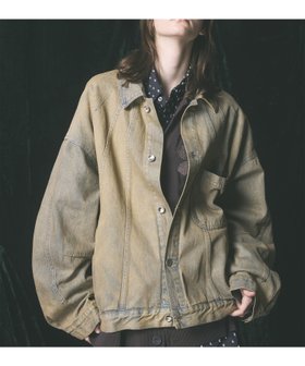 【メゾンスペシャル/MAISON SPECIAL】のThree-Dimensional Prime-Over Cutting Denim Jacket 人気、トレンドファッション・服の通販 founy(ファニー) ファッション Fashion レディースファッション WOMEN アウター Coat Outerwear ジャケット Jackets シンプル Simple スタイリッシュ Stylish デニム Denim パターン Pattern フォルム Form ブリーチ Bleach ブルゾン Blouson ミリタリー Military メンズ Mens |ID:prp329100004251915