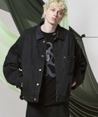 【メゾンスペシャル/MAISON SPECIAL】のThree-Dimensional Prime-Over Cutting Denim Jacket 人気、トレンドファッション・服の通販 founy(ファニー) ファッション Fashion レディースファッション WOMEN アウター Coat Outerwear ジャケット Jackets シンプル Simple スタイリッシュ Stylish デニム Denim パターン Pattern フォルム Form ブリーチ Bleach ブルゾン Blouson ミリタリー Military メンズ Mens thumbnail BLK|ID: prp329100004251915 ipo3291000000029511197