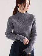 【テチチ/Te chichi】のモールリブスタンドネックニット 人気、トレンドファッション・服の通販 founy(ファニー) ファッション Fashion レディースファッション WOMEN トップス・カットソー Tops/Tshirt ニット Knit Tops ビジュー Bijou ビジネス 仕事 通勤 Business thumbnail グレー|ID: prp329100004251922 ipo3291000000029511241