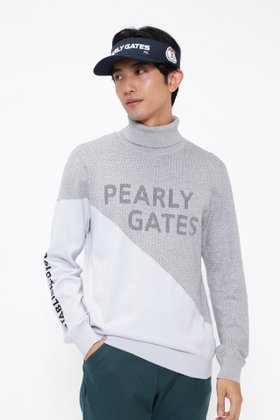 【パーリーゲイツ/PEARLY GATES / MEN】のカシミヤタッチコットンタートルネックニットプルオーバー コラーゲン加工 人気、トレンドファッション・服の通販 founy(ファニー) ファッション Fashion メンズファッション MEN トップス・カットソー Tops/Tshirt/Men ニット Knit Tops カシミヤ Cashmere ドレープ Drape ブロッキング Blocking 抗菌 Antibacterial |ID:prp329100004251927