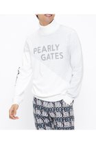 【パーリーゲイツ/PEARLY GATES / MEN】のカシミヤタッチコットンタートルネックニットプルオーバー コラーゲン加工 ホワイト|ID: prp329100004251927 ipo3291000000029511255