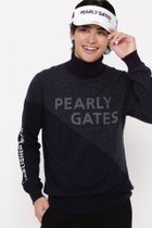 【パーリーゲイツ/PEARLY GATES / MEN】のカシミヤタッチコットンタートルネックニットプルオーバー コラーゲン加工 ダークネイビー|ID: prp329100004251927 ipo3291000000029511256