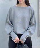 【イング/INGNI】の12G袖釦ドルマンニット 人気、トレンドファッション・服の通販 founy(ファニー) ファッション Fashion レディースファッション WOMEN トップス・カットソー Tops/Tshirt ニット Knit Tops クラシカル Classical エレガント 上品 Elegant thumbnail グレー|ID: prp329100004251968 ipo3291000000029511576