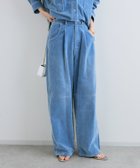 【ラブティックボンボン/La boutique BonBon】の【セットアップ可】別珍デニムパンツ サックスブルー|ID: prp329100004252031 ipo3291000000029511983