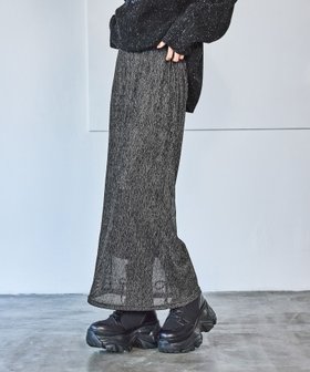 【ページボーイ/PAGEBOY】のラメプリーツナロースカート 人気、トレンドファッション・服の通販 founy(ファニー) ファッション Fashion レディースファッション WOMEN スカート Skirt カットソー Cut And Sew シンプル Simple プリーツ Pleats ランダム Random |ID:prp329100004252049