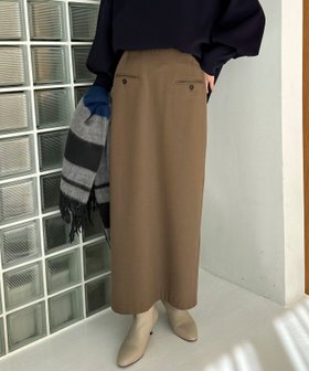 【ドゥ アルシーヴ/Doux archives】のウォッシャブルウールライクタイトスカート 人気、トレンドファッション・服の通販 founy(ファニー) ファッション Fashion レディースファッション WOMEN スカート Skirt おすすめ Recommend ストレッチ Stretch スニーカー Sneakers スリット Slit セットアップ Set Up タイトスカート Tight Skirt |ID:prp329100004252055