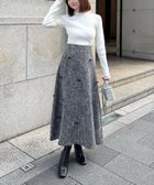 【クリア/clear】のリボンモチーフツイードロングフレアスカート 人気、トレンドファッション・服の通販 founy(ファニー) ファッション Fashion レディースファッション WOMEN スカート Skirt Aライン/フレアスカート Flared A-Line Skirts A/W・秋冬 Aw・Autumn/Winter・Fw・Fall-Winter おすすめ Recommend ショート Short ツイード Tweed トレンド Trend フレア Flare リボン Ribbon thumbnail GY|ID: prp329100004252076 ipo3291000000029512434